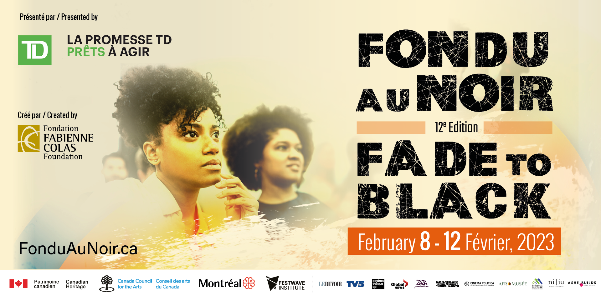 Le 12e FESTIVAL FONDU AU NOIR / FADE TO BLACK dévoile sa programmation