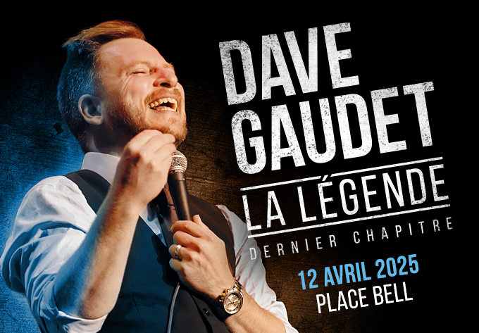 Dave Gaudet ferme le dernier chapitre deLa Légende, à la Place Bell le 12 avril 2025