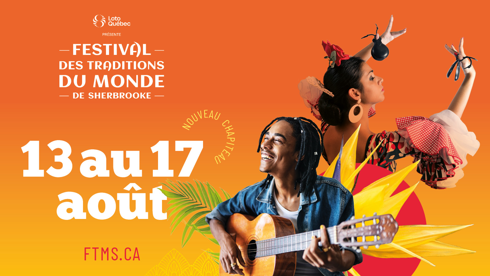 Communiqué – Programmation du Festival des traditions du monde de Sherbrooke