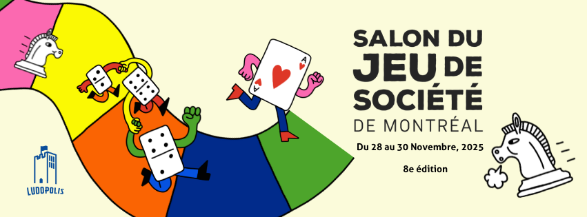 Le Salon du jeu de société de retour au Marché Bonsecours à Montréal du 28 au 30 novembre !