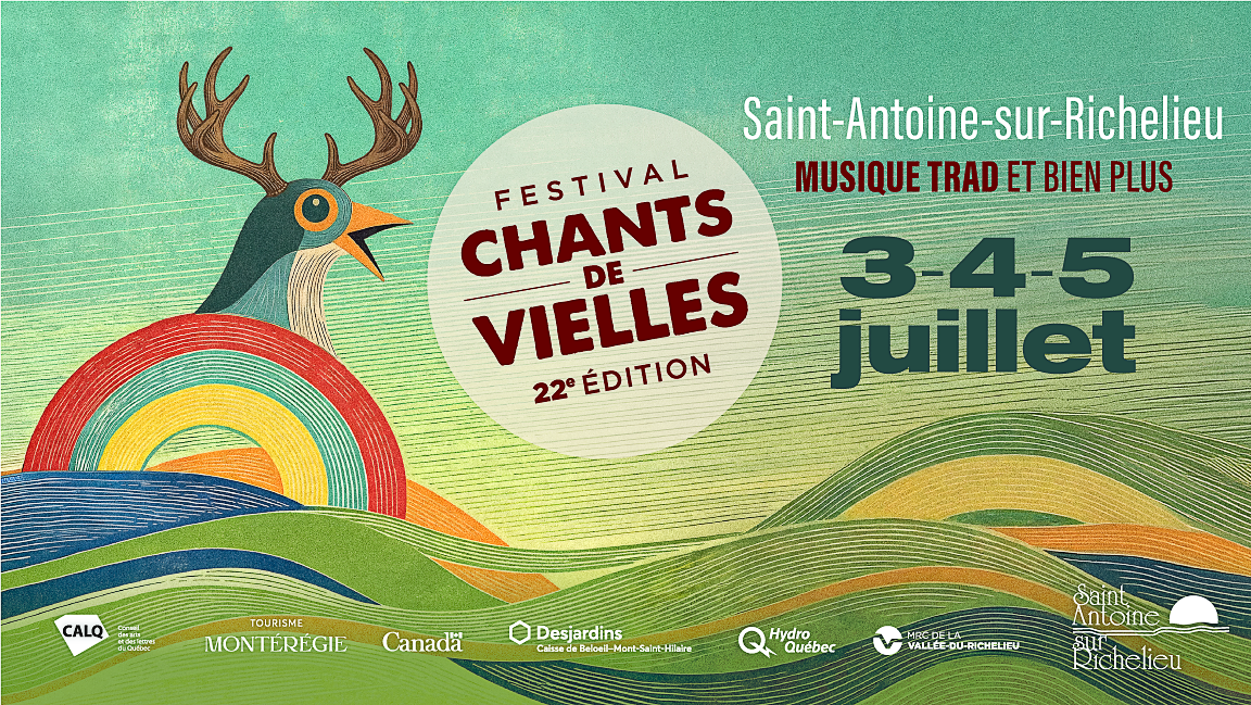 DÉVOILEMENT DU PROGRAMME DES GRANDS CONCERTS DE LA 22e ÉDITION DU FESTIVAL CHANTS DE VIELLES 